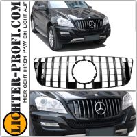 Kühlergrill chrom für Mercedes ML W164 09-11 Facelift Sport-Optik Hessen - Calden Vorschau