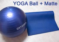 Yoga Ball + Yoga Matte Sitzball Fitness neuwertig NP 75€ Rheinland-Pfalz - Sankt Julian Vorschau