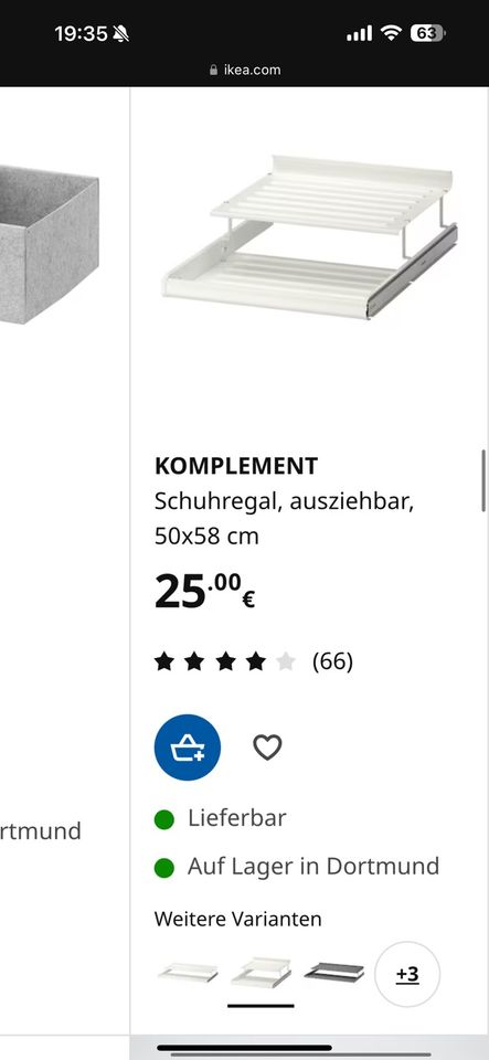 Ikea komplement in Dortmund