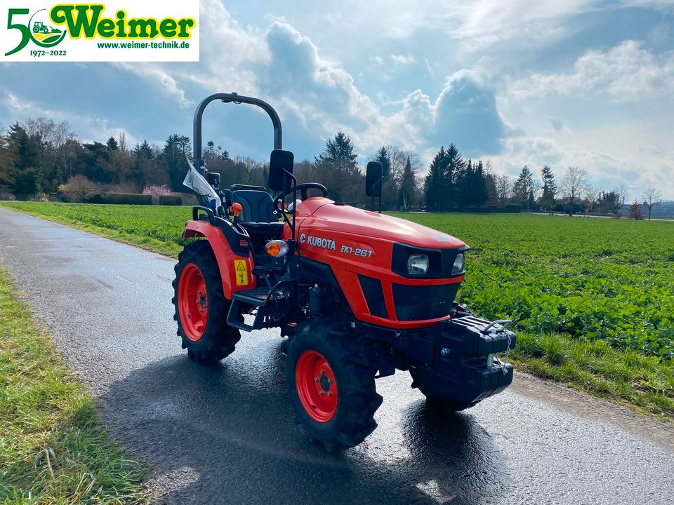 Kubota EK1-261 Kompakttraktor Allradtraktor #178834 in Lollar