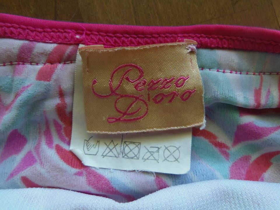 Pezzo D'oro Bikini Zweiteiler Bademode Gr. 104, pink Rüschen in Plankstadt