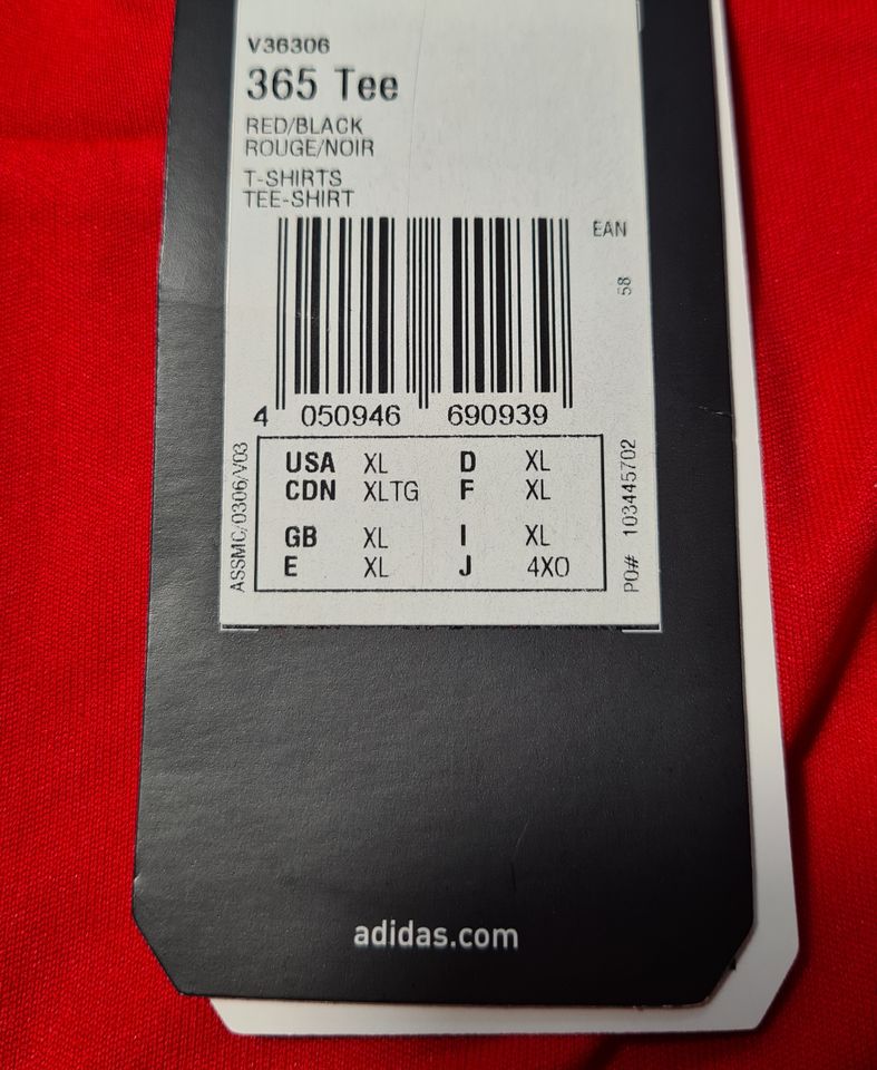 Verkaufe Original Adidas Climacool Shirt XL Rot/Schwarz in Berlin