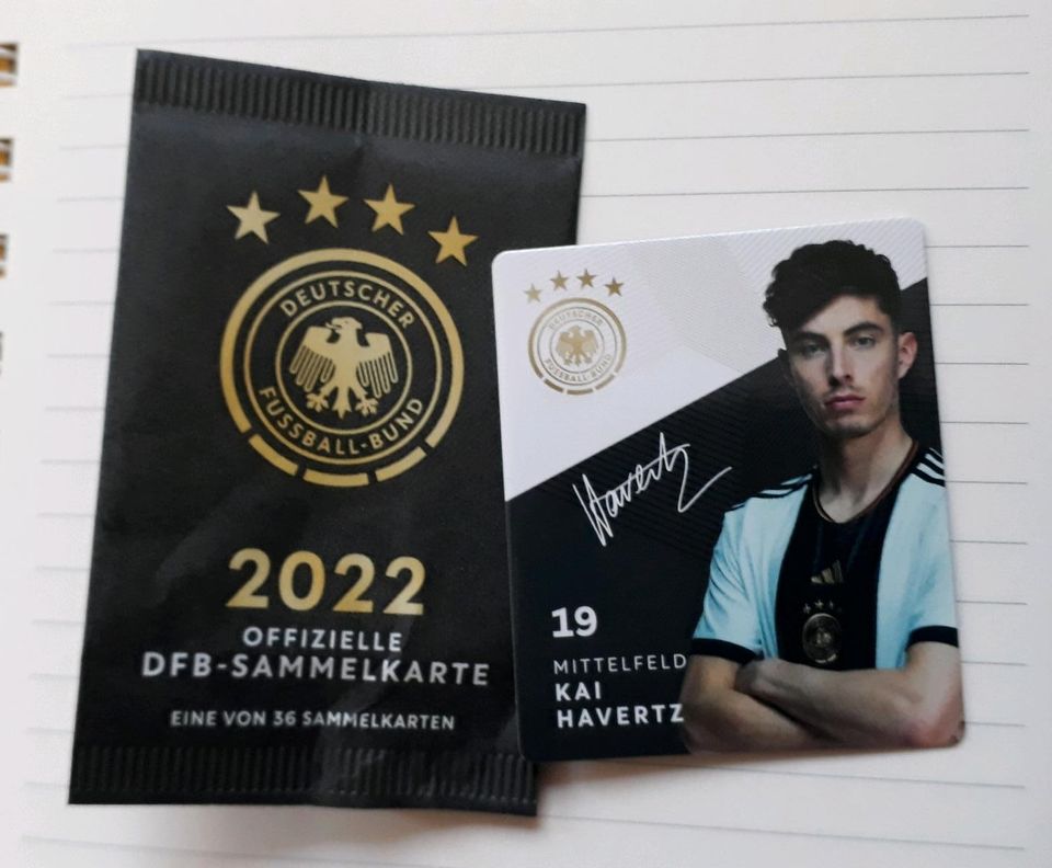 2022, DFB-Sammelkarte Nr. 19 Mittelfeld Kai Havertz, Fußball in  Niedersachsen - Herzberg am Harz | eBay Kleinanzeigen ist jetzt  Kleinanzeigen