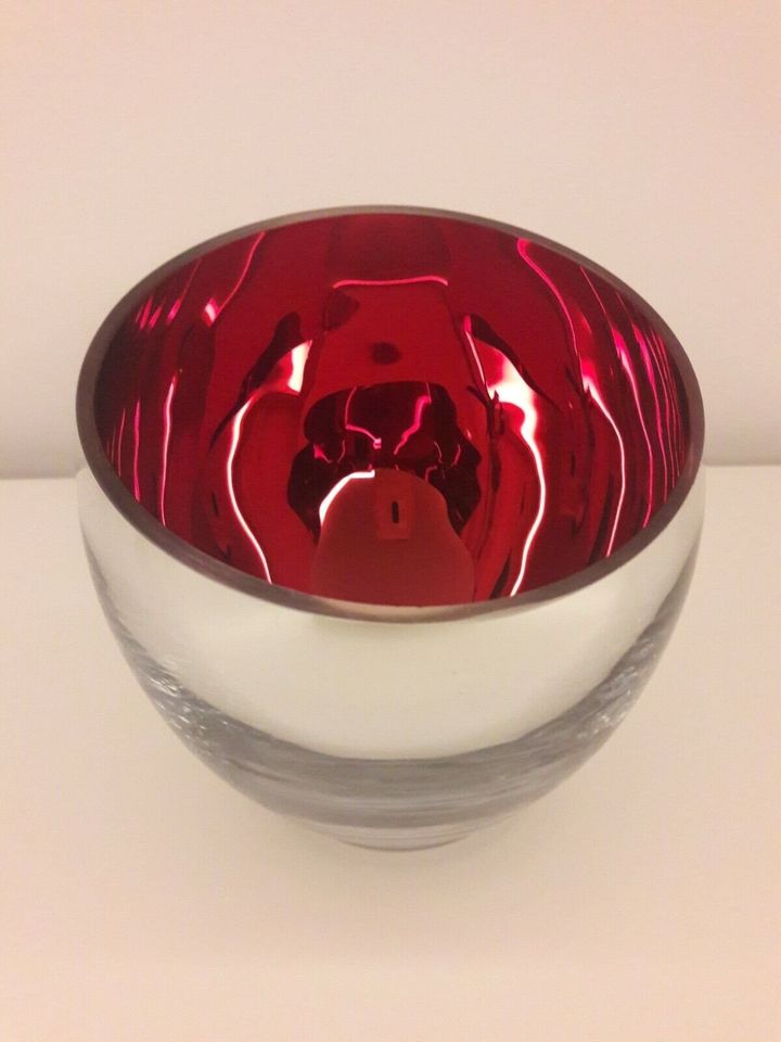 Teelichthalter Candy Glas Grün Rot Silber von Fink mundgeblasen in  Nordrhein-Westfalen - Rietberg | eBay Kleinanzeigen ist jetzt Kleinanzeigen