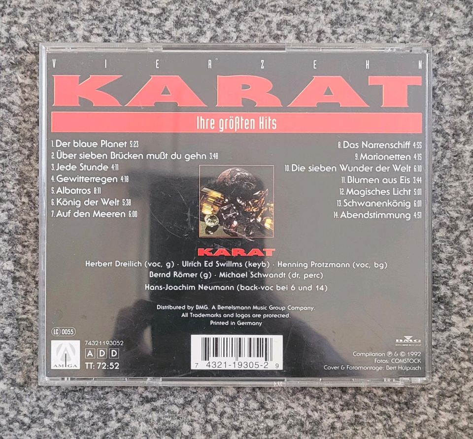 CD Karat Ihre größten Hits in Dresden