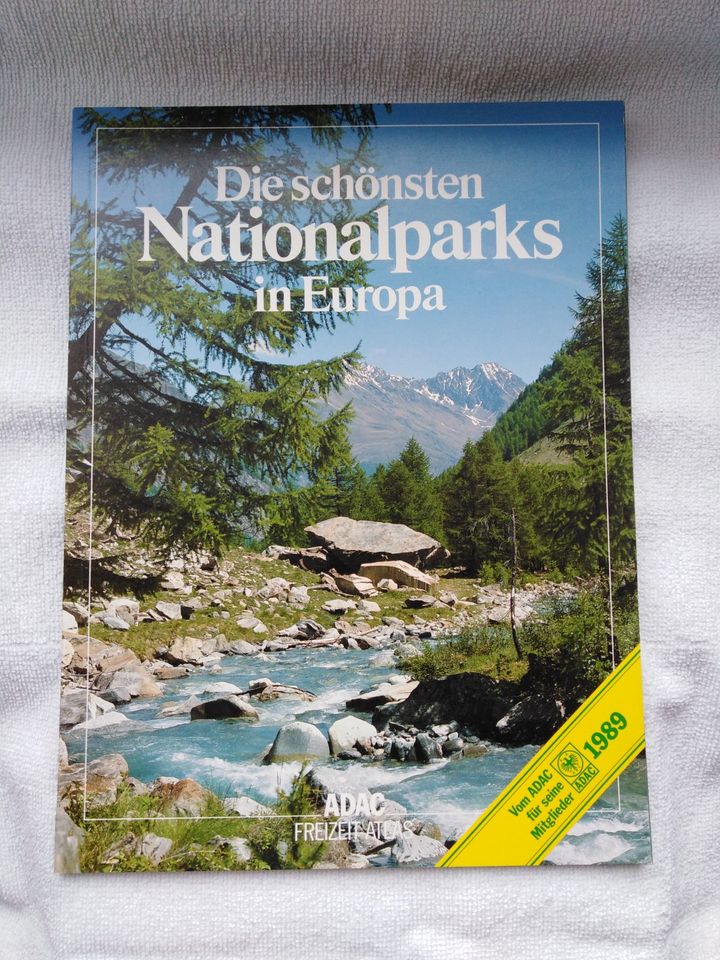 Die schönsten Nationalparks in Europa - ADAC Freizeit Atlas 1988 in Trogen