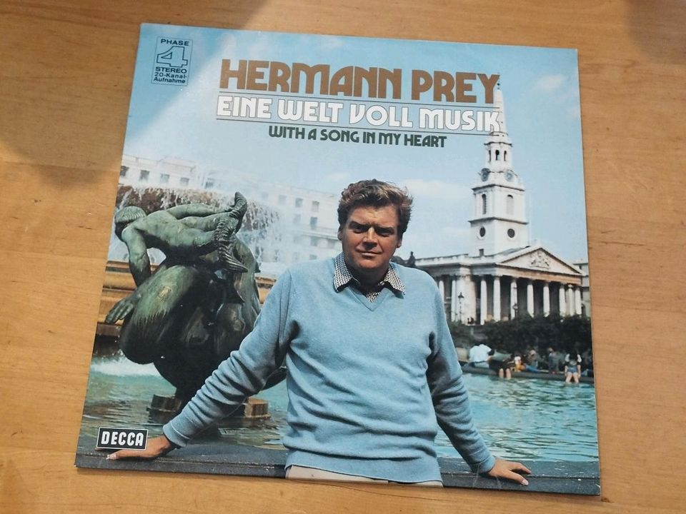 Schallplatte LP / Hermann Prey / eine Welt voll Musik in Hoya