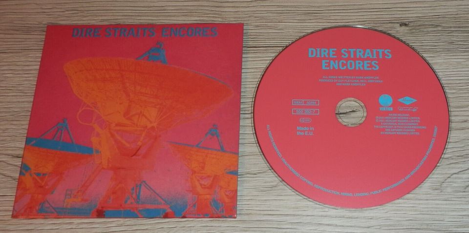 DIRE STRAITS Encores CD 1993/2023 aus Box Live 1978-1992 +Artcard in Maintal