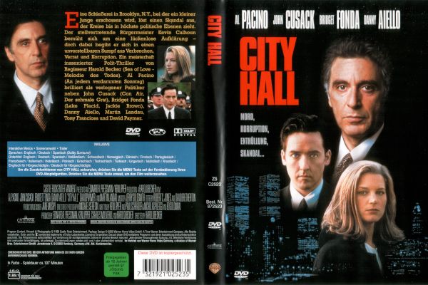 City Hall DVD (FSK 12) in Dortmund