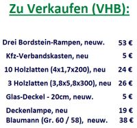 Einges für Haus / Garten / Heimwerken (u.a. Blaumann, Holzlatten) Niedersachsen - Oldenburg Vorschau