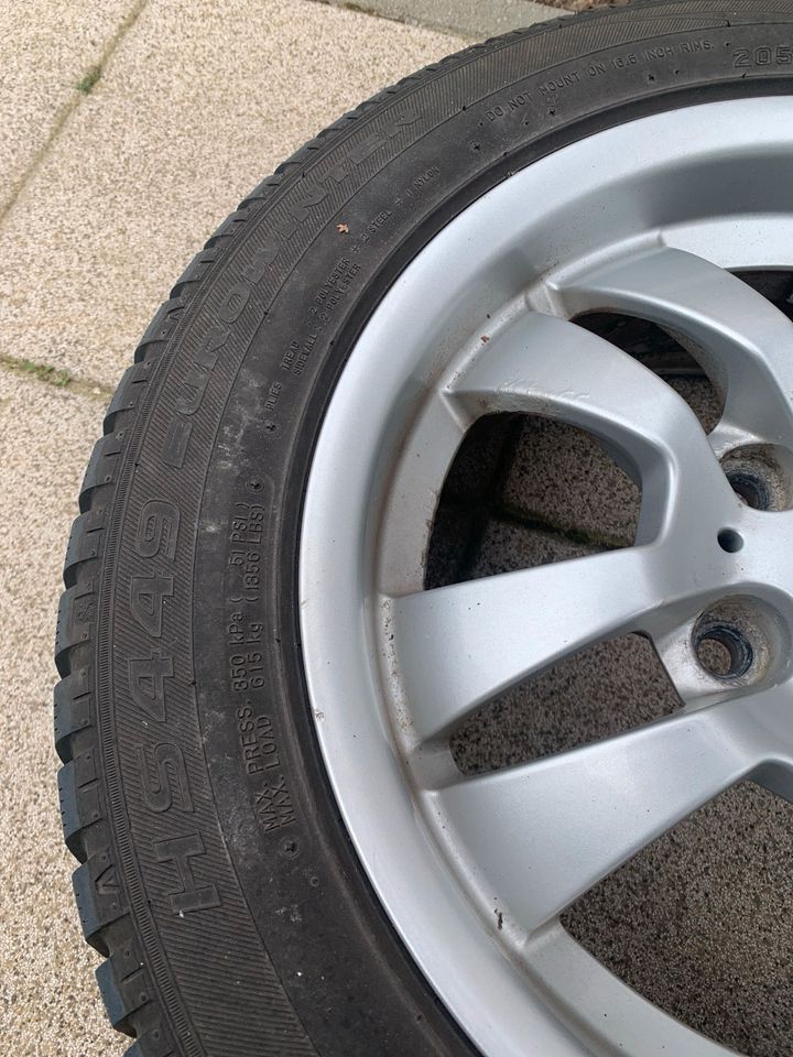 ✏️BMW Felgen 205/55R16 in Hohen Neuendorf