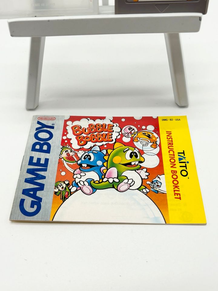 Nintendo Gameboy Spiel Bubble Bobble mit Anleitung in Filderstadt