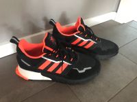 Adidas ZX, 45,5, neon schwarz, neuwertig Hessen - Lahntal Vorschau