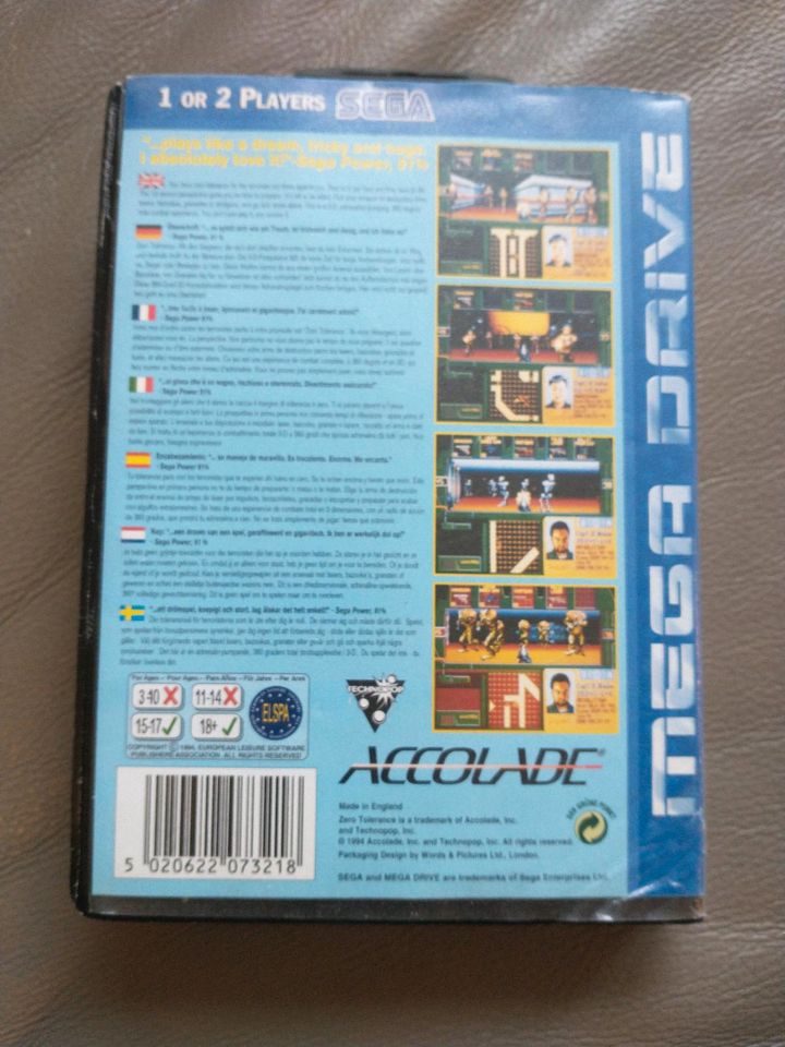 Sega Mega Zero Tolerance in Nürnberg (Mittelfr)