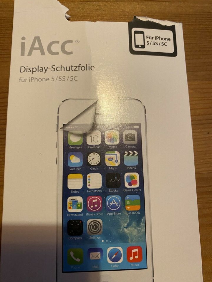 Display Schutzgolie für iPhone 5 / 5S / 5C in Wesel