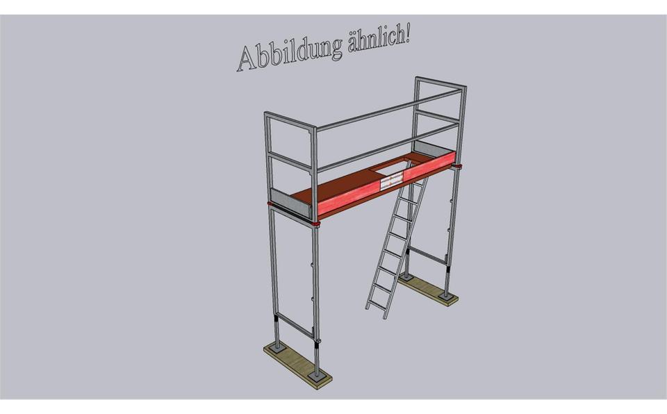 Gerüst Komplettpaket 11qm - Länge 2,57m - Arbeitshöhe 4,30m  20qm in Eschenburg