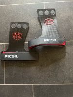 Fitnesshandschuhe/Grips Picsil RX (carbon,schwarz/rot/L) Berlin - Britz Vorschau