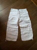 Hose Shorts Dreiviertel Sommer Leinen dünn HM 38 Thüringen - Greiz Vorschau