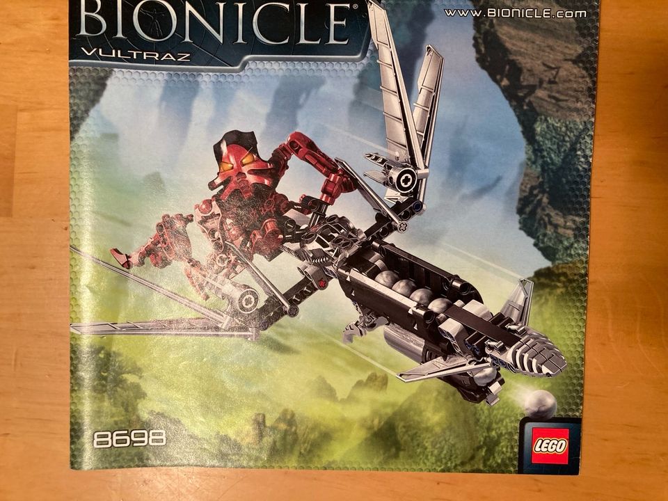 Bionicle Set, Vultraz, 8698 Rakete m. 3 Figuren mit Anleitung in Bargteheide