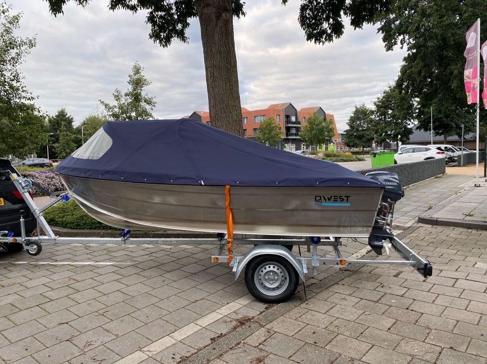 QWEST R400 Angelboot Aluboot Motorboot Aluminiumboot in Gottmadingen