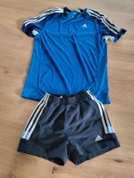 Adidas Trikot Hose  Gr 128 Shirt Gr 164 Schleswig-Holstein - Kropp Vorschau