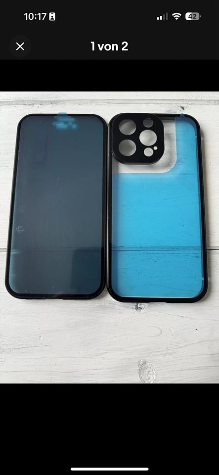 iPhone 15 Pro Max Schutzhülle beidseitig, neu in Hannover