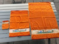 Kinderbutt Kinder-Frottier-Set Badetuch Handtuch3-teilig - orange Frankfurt am Main - Harheim Vorschau