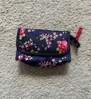 Kleine Kosmetiktasche Beauty Case Blau mit Blumen Baden-Württemberg - Heidenheim an der Brenz Vorschau