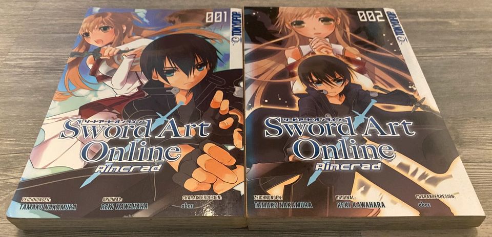 Sword Art Online Manga Band 1 & 2 in Dienethal