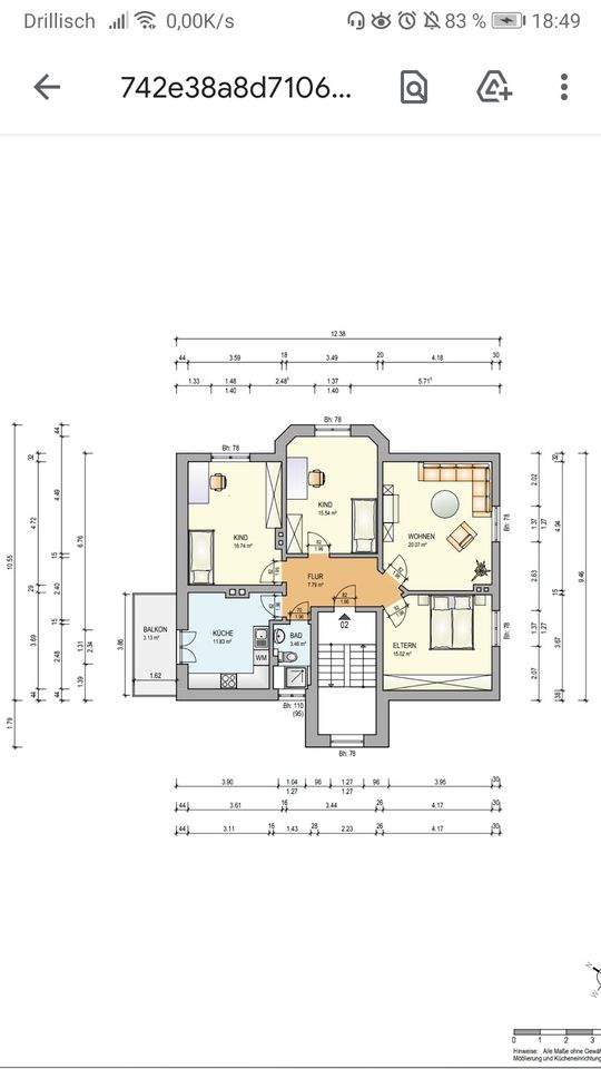 Ruhiges 15 qm WG-Zimmer in Siegen