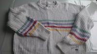 Hollister Pullover Pulli weiß gelb lila rot grün gestreift Gr. S Bayern - Augsburg Vorschau