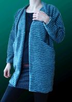 Handmade Strickjacke Winter 38 Pullover türkis blau Leipzig - Leipzig, Südvorstadt Vorschau