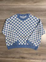 Blau-weiß karierter Pullover  in Größe L/XL-Neuwertig Häfen - Bremerhaven Vorschau