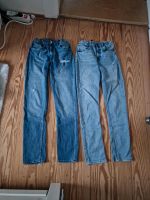 Jeans 2x Größe 170 innen am Bund verstellbar von H&M Frankfurt am Main - Bonames Vorschau