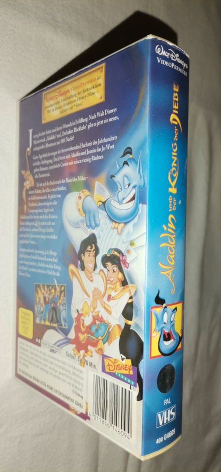 Walt Disney VHS Hologramm Schneewittchen POCAHONTAS Cinderella in Speyer