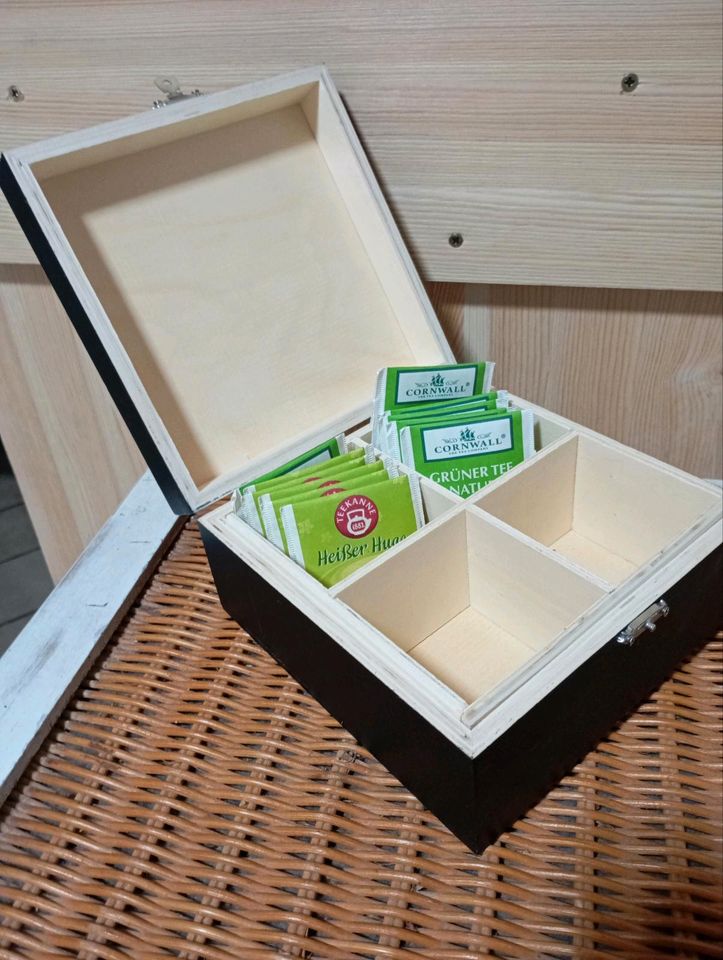 Holz-Box Aufbewahrung  Tee oder auch Schmuck etc.. in Augsburg