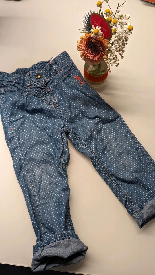 Tom Tailor Babyhose Jeans Hose Sommerhose dünn gr. 86 neuwertig in Kösching