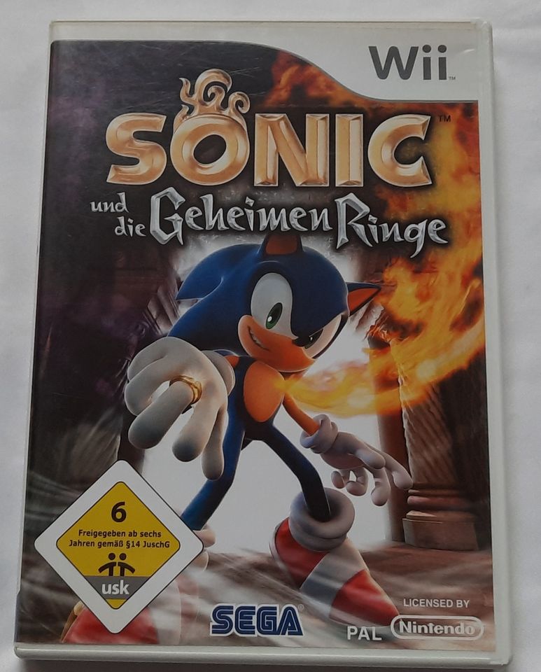 SONIC UND DIE GEHEIMEN RINGE - NINTENDO WII in Schöningen