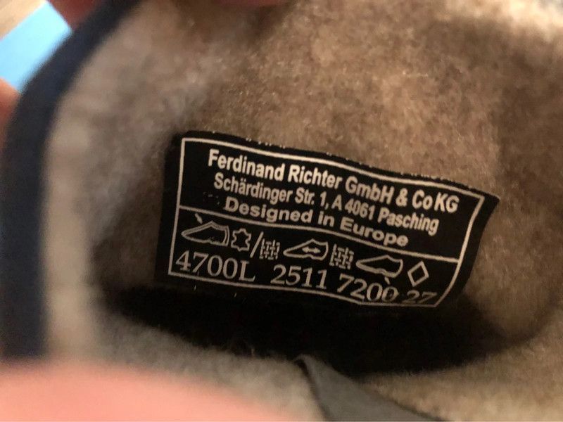 NEU Richter TEX Velours Leder Stiefel Gr.27 leicht gefüttert in Kaiserslautern