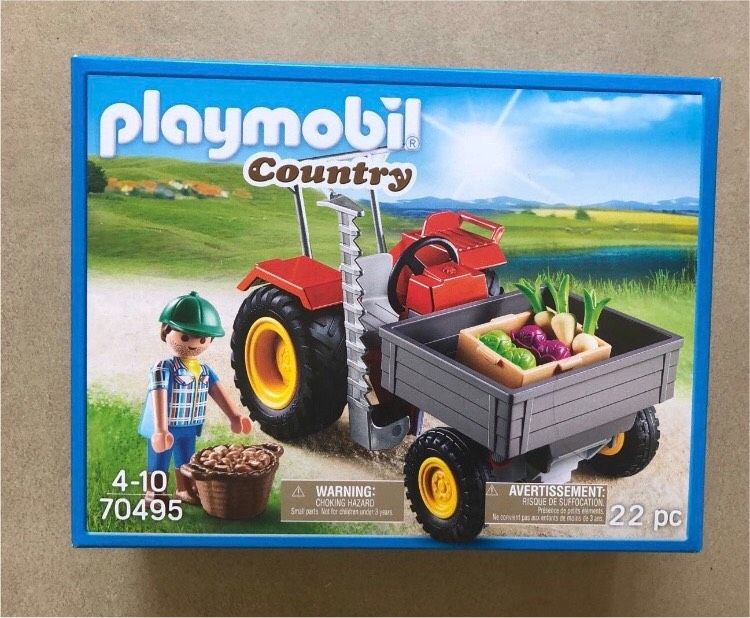 NEU Playmobil Gemüsebauer Traktor Trecker 70495 in Bremen