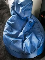 Sitzkissen blau mit Rückenstütze Hessen - Baunatal Vorschau