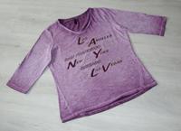 Mulitiblu - Damen Shirt 3/4-arm lila flieder meliert Gr. 44 / XXL Niedersachsen - Oyten Vorschau
