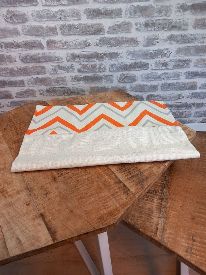 DakTou Deko Kissenbezüge, 4er Set, beige, orange, 45 x 45 cm in Bremen