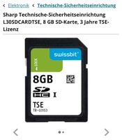 TSE Karte 8 GB SD-Karte NEU!!! Wuppertal - Vohwinkel Vorschau