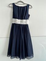 ⚡️ Cocktailkleid Kleid Rock Jakes 36 blau weiß Schleife ⚡️ Nordrhein-Westfalen - Leverkusen Vorschau