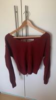 Roter Strickpullover mit Perlen am Rücken Baden-Württemberg - Karlsruhe Vorschau