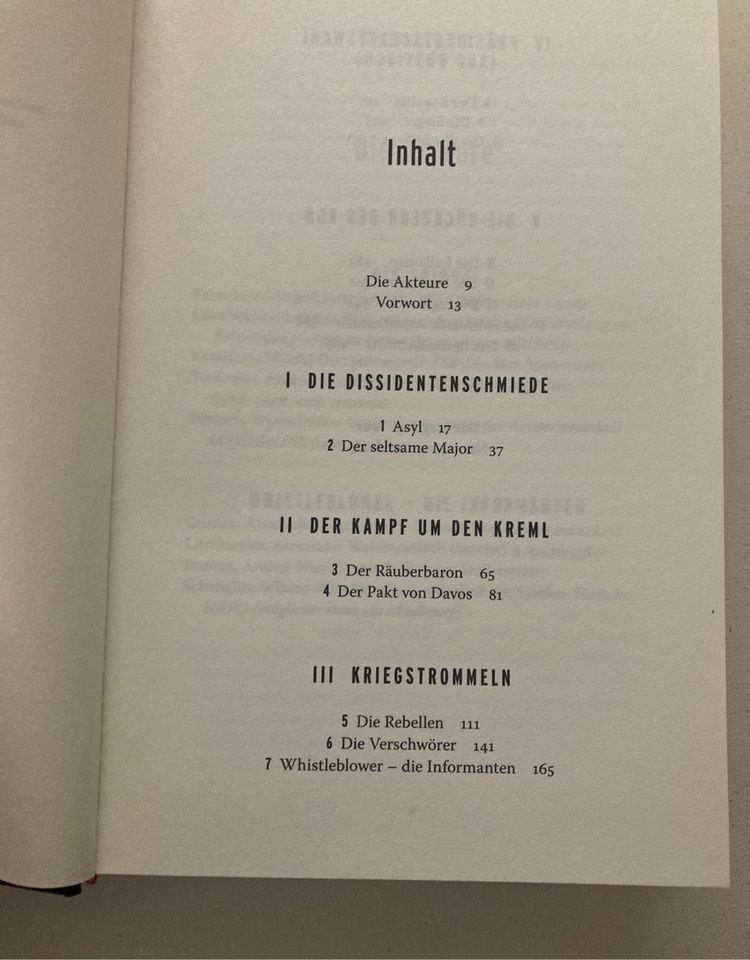 Buch Tod eines Dissidenten- warum Alexander Litwinenko sterben mu in Waldsolms