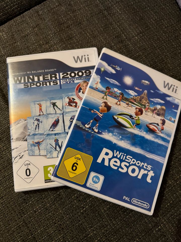 Wii Sport Resort & Wii Winter Sports in Ringsee