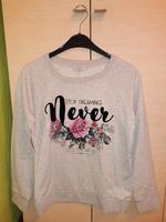 Hellgrau-melierter Clockhouse Sweatpullover Größe XS (34) Brandenburg - Chorin Vorschau