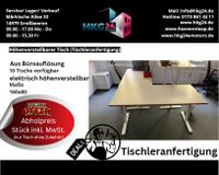 Elektrisch höhenverstellbarer Tisch (Tischleranfertigung) 160x80 Brandenburg - Großbeeren Vorschau